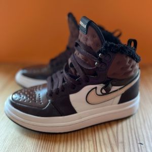 Nike Air Jordan 1 Acclimate Brown White-Women’s Size 7